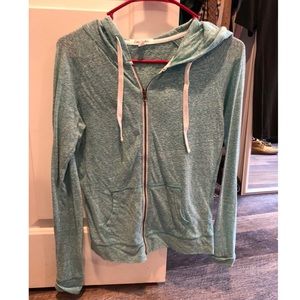 Small light blue zip up from Aeropostale